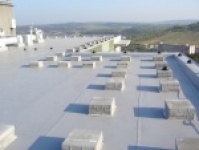 Ukázka izolace plochých střech